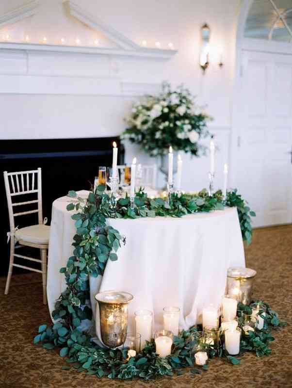 wedding centerpieces using candles