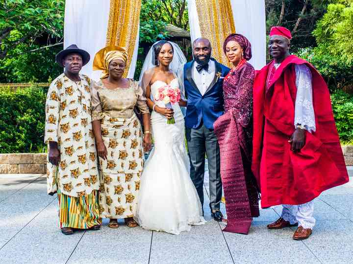 traditional african wedding attire