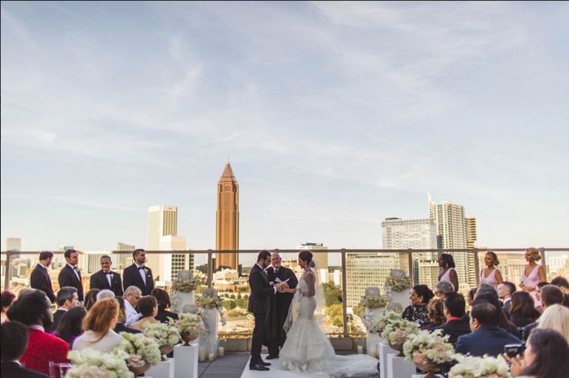 6 Rooftop Wedding  Venues  in Atlanta  for Spectacular City 