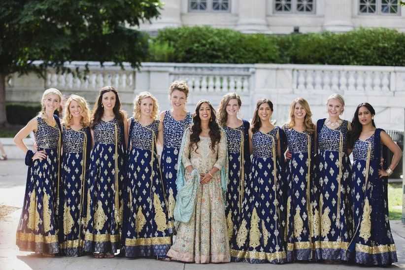 Indian Bridesmaid Dresses to Inspire ...
