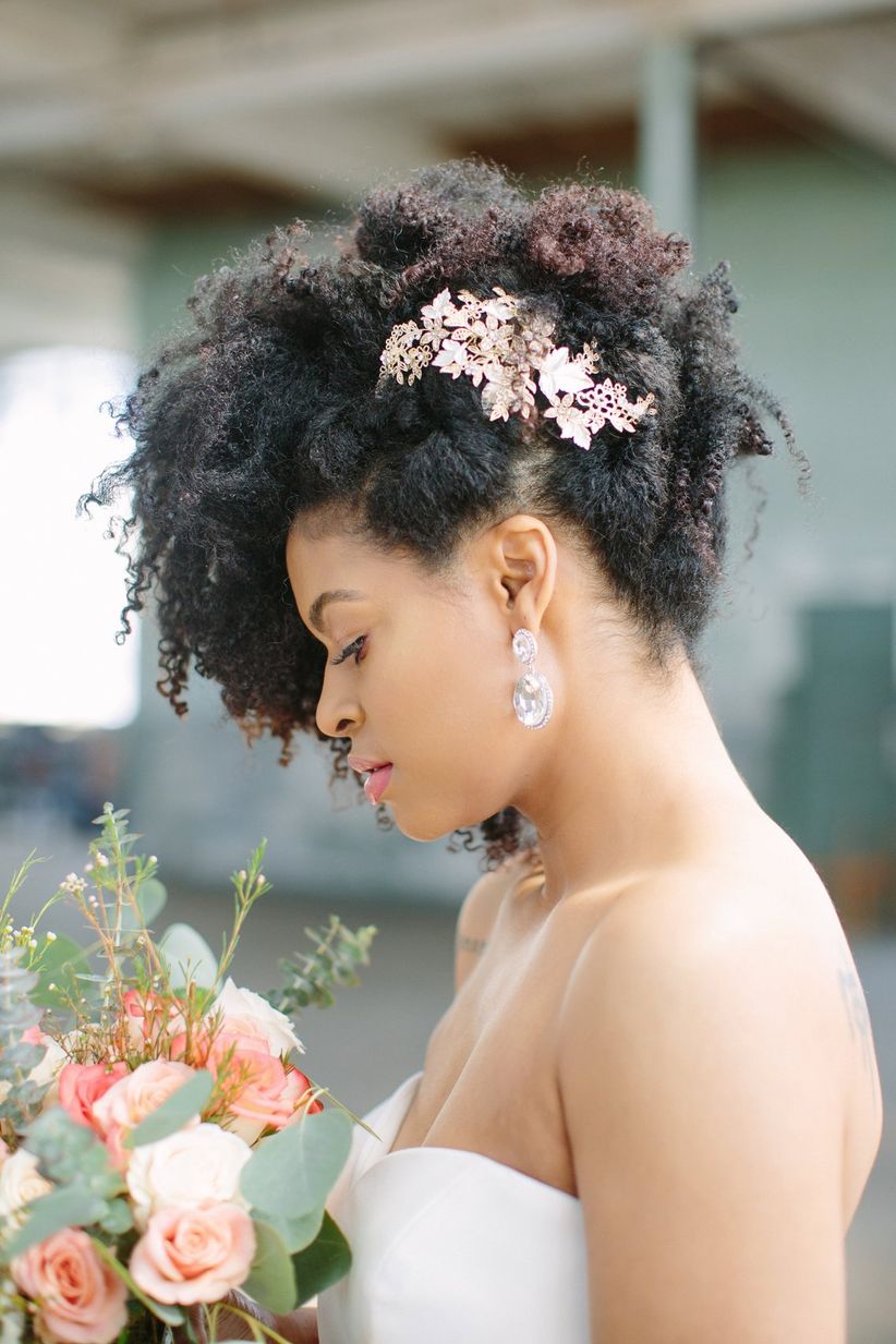 Natural Hairstyles Bridesmaid