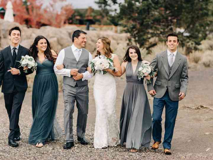 semi formal barn wedding attire