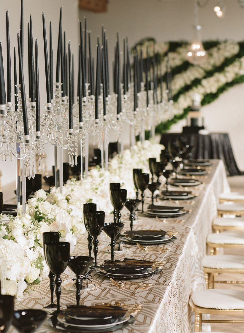 The Glam Wedding Guide To A Show Stopping Big Day WeddingWire
