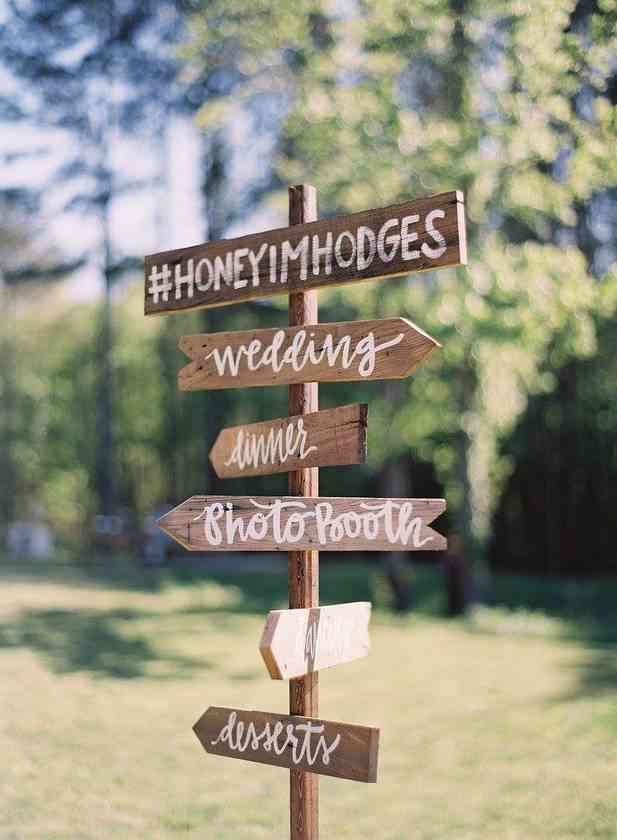 11 Wedding Hashtag Sign Ideas For The Best Guest Snapshots Weddingwire