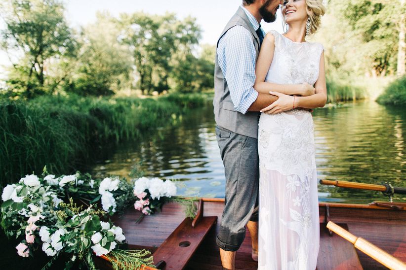 summer outdoor wedding