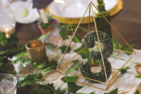 31 Non-Traditional Wedding Table Numbers to Fall in Love With