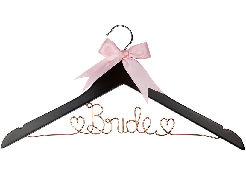 20 Wedding  Dress  Hangers  to Showcase Your Gown  WeddingWire