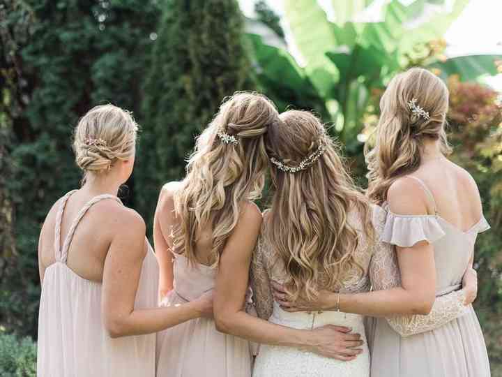 wedding hairstyles for bridesmaids