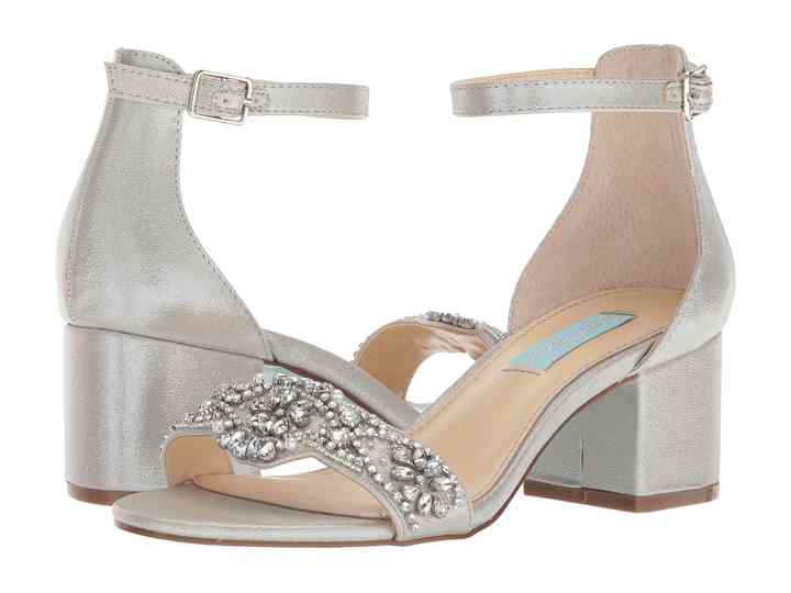 silver sandals for wedding