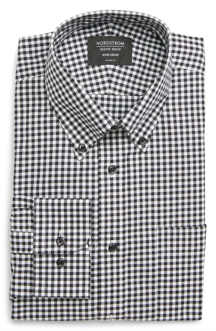 gingham shirt