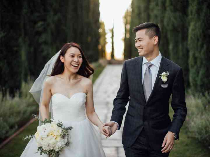 garden cocktail attire wedding male