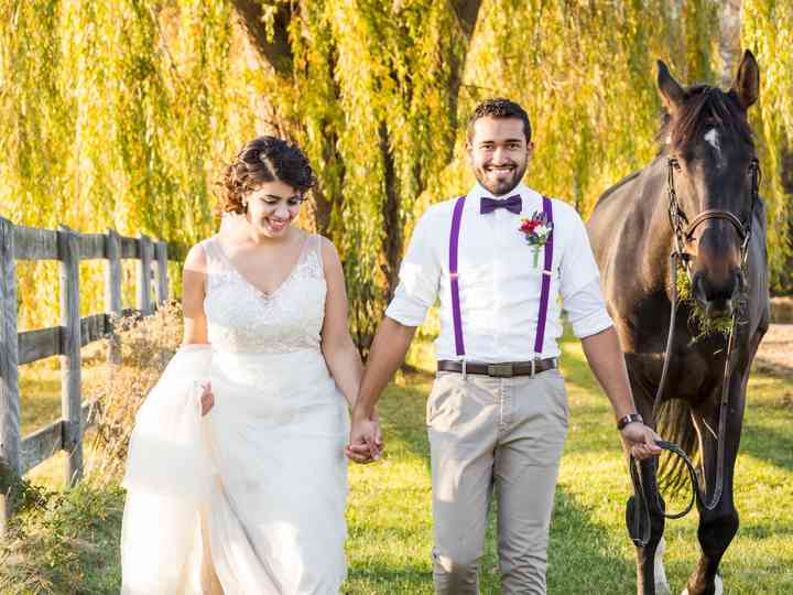 Vibrant Illinois Farm Styled Shoot Weddingwire