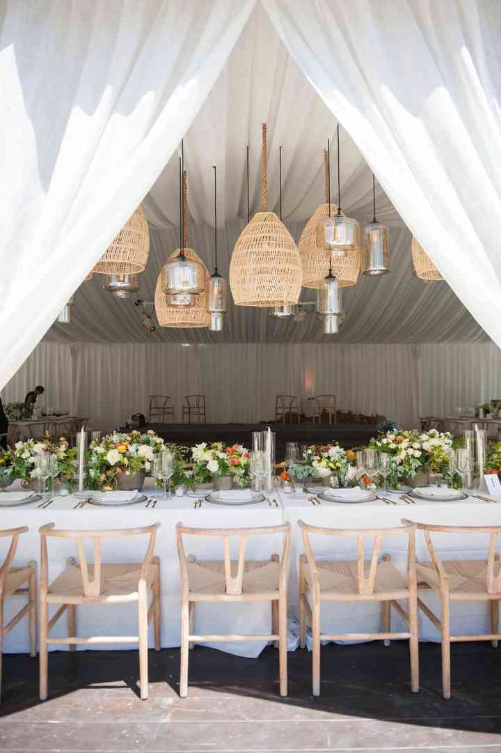 hanging centerpieces