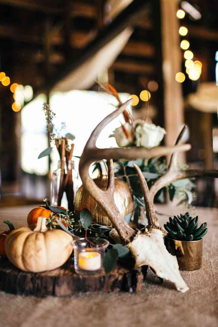 30 Rustic Wedding Centerpieces That Go Beyond The Basic Mason Jar Weddingwire