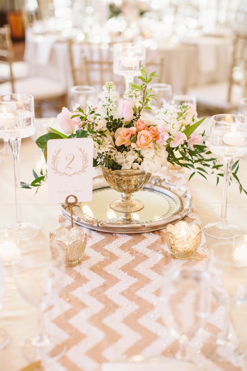 20 Rose Gold Wedding Ideas For The Hopeless Romantic WeddingWire