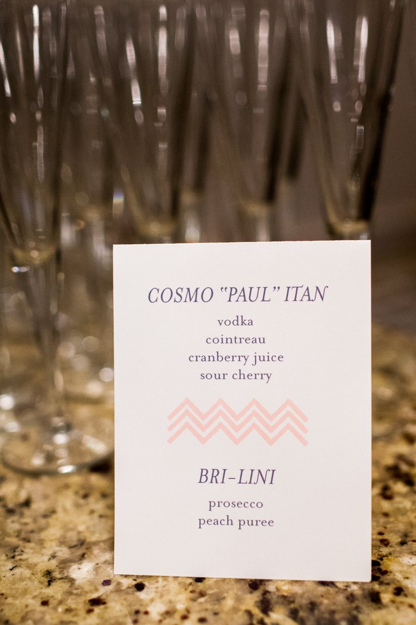 12 Clever Signature Cocktail Names Weddingwire