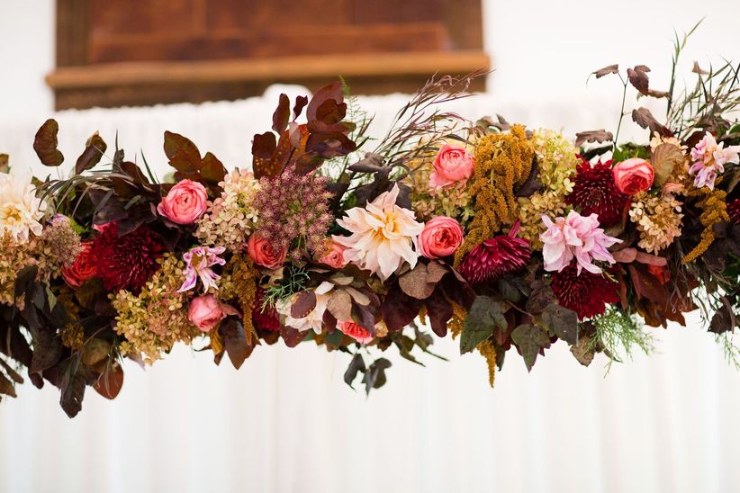 fall wedding flowers