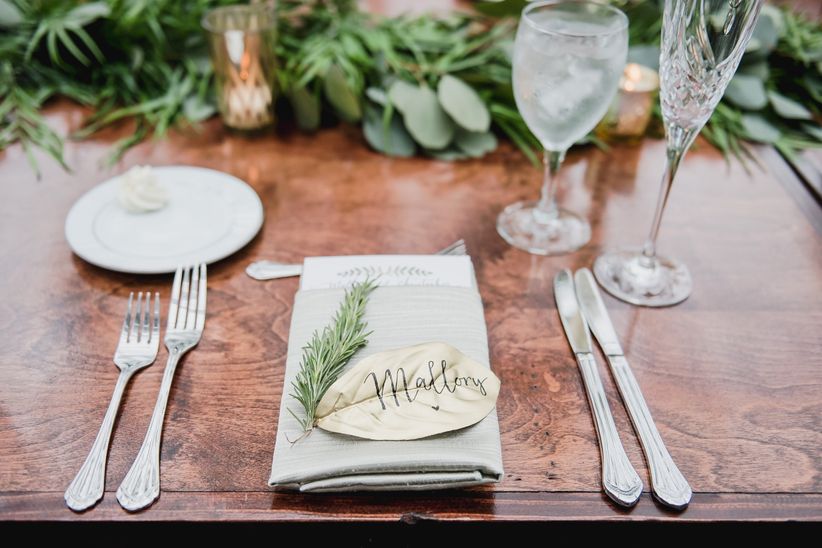 13 Creative Wedding Place Card Ideas Weddingwire