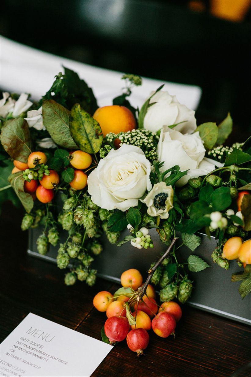 fruit citrus centerpiece