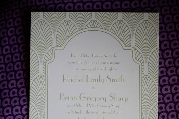 The wedding of Brian and Emmy 1
