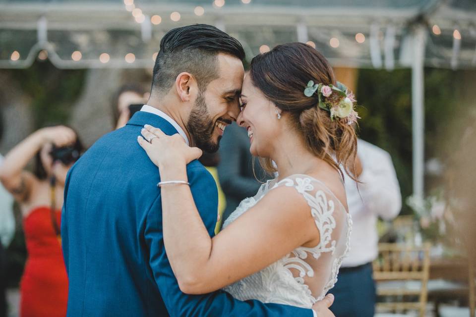 The wedding of Deborah and Alexis
