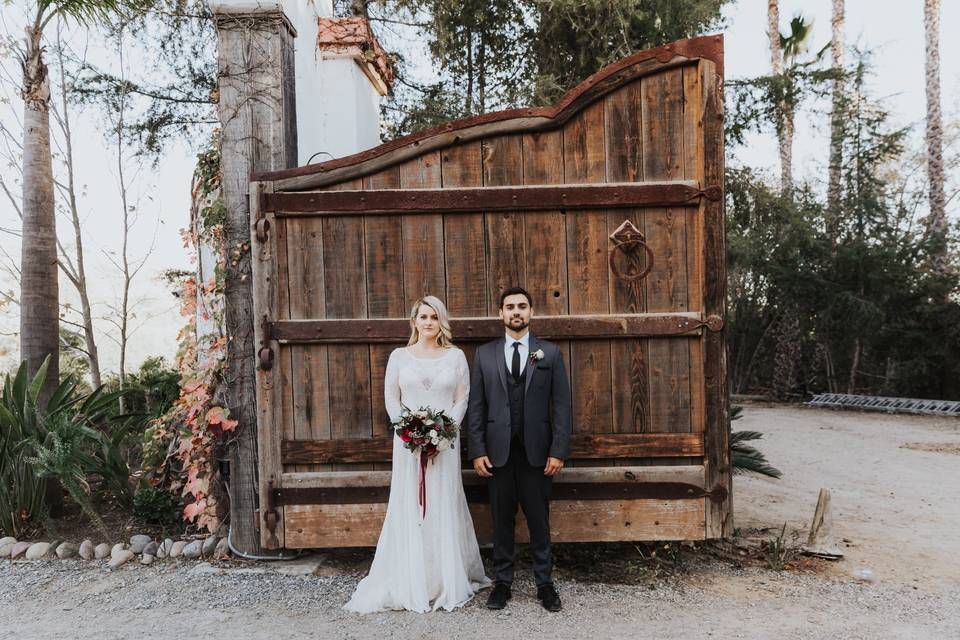 The wedding of Justin and Cori