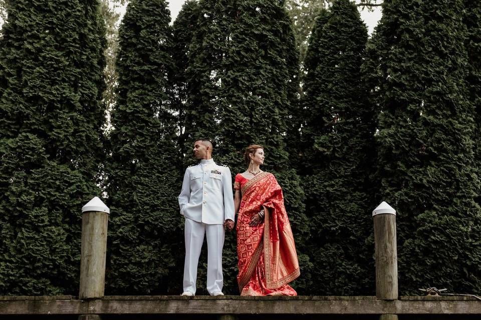 Katie & Amol's wedding