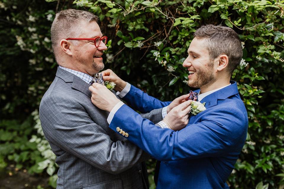 David & Rice's wedding