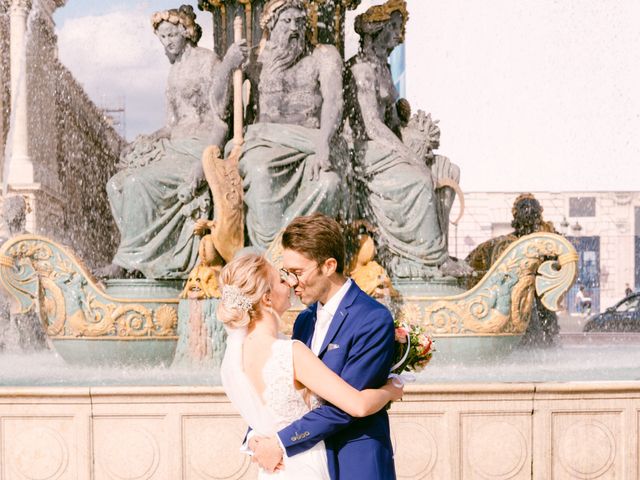 Anna and Guillaume&apos;s Wedding in Paris, France 8