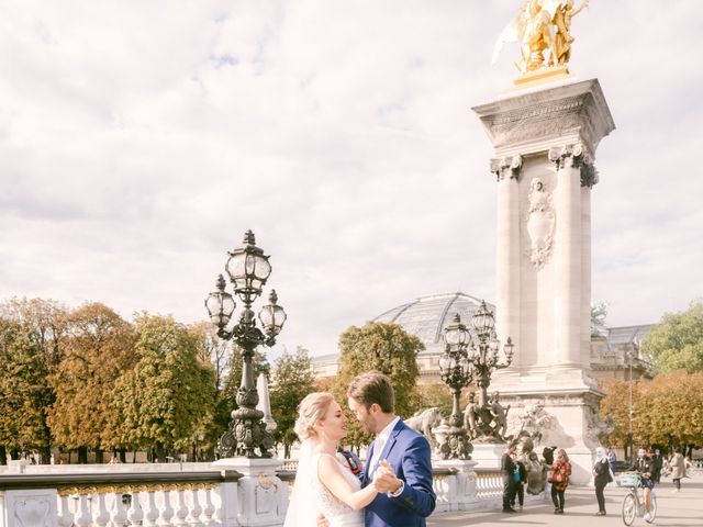 Anna and Guillaume&apos;s Wedding in Paris, France 11