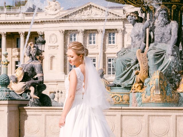Anna and Guillaume&apos;s Wedding in Paris, France 12