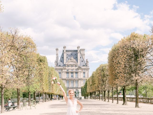 Anna and Guillaume&apos;s Wedding in Paris, France 21