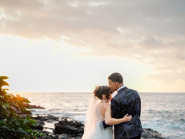 Sheree and Malique's Wedding in Kailua Kona, Hawaii 12