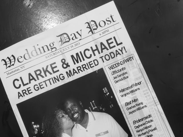 Clarke and Michael&apos;s Wedding in New York, New York 72