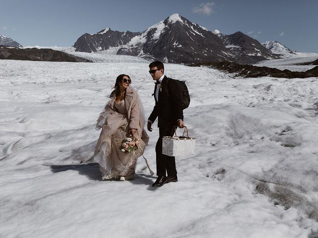 Garrett and Katherine&apos;s Wedding in Girdwood, Alaska 74