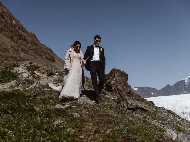 Garrett and Katherine&apos;s Wedding in Girdwood, Alaska 84