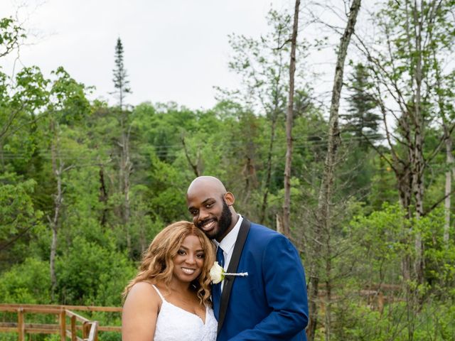 Seona and Jevon's Wedding in Old Forge, New York 21