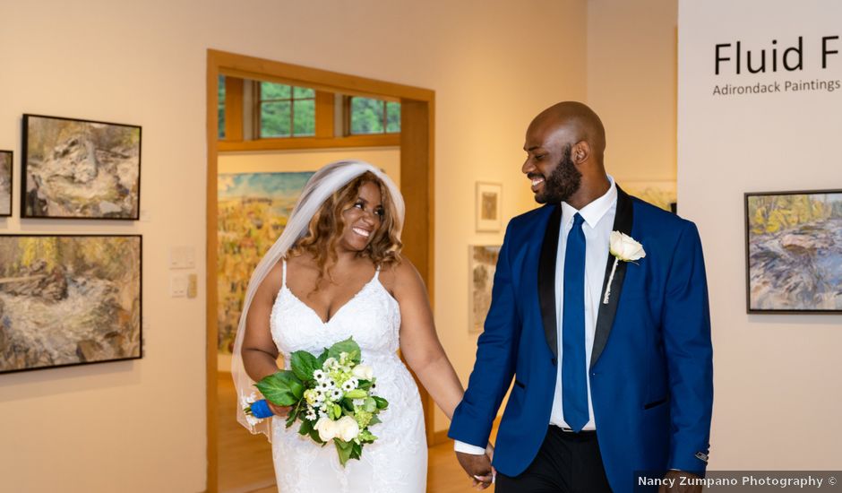 Seona and Jevon's Wedding in Old Forge, New York