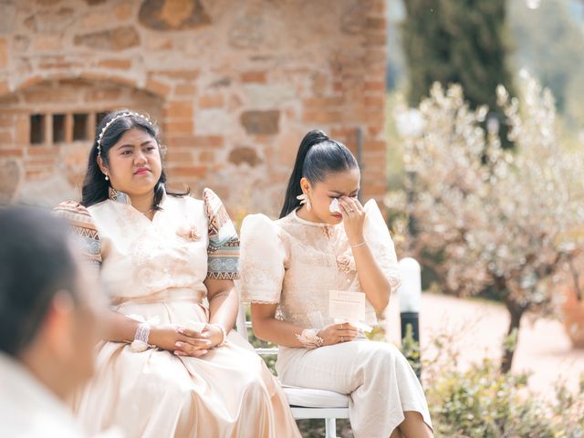 Giarvin and Jasmine's Wedding in San Gimignano, Italy 22