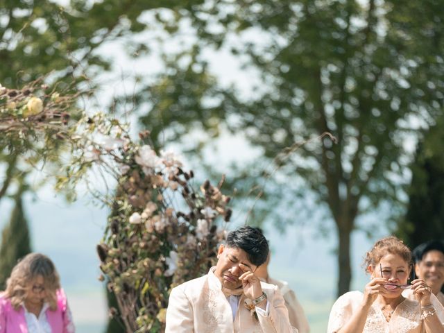 Giarvin and Jasmine's Wedding in San Gimignano, Italy 23