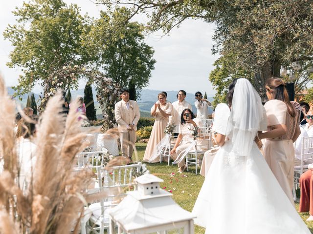 Giarvin and Jasmine's Wedding in San Gimignano, Italy 25