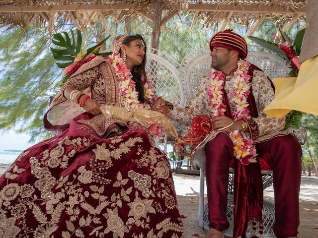 Anand and Manta&apos;s Wedding in Bora Bora, French Polynesia 24