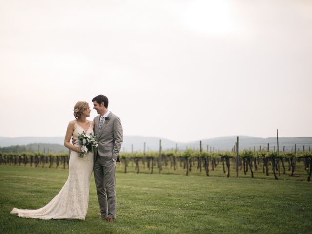 The wedding of Leigh and Aaron