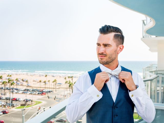 Crystal and Christien&apos;s Wedding in Huntington Beach, California 20