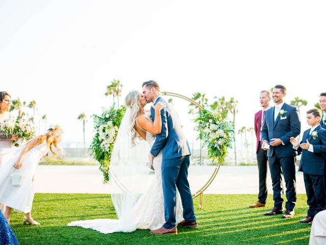 Crystal and Christien&apos;s Wedding in Huntington Beach, California 34