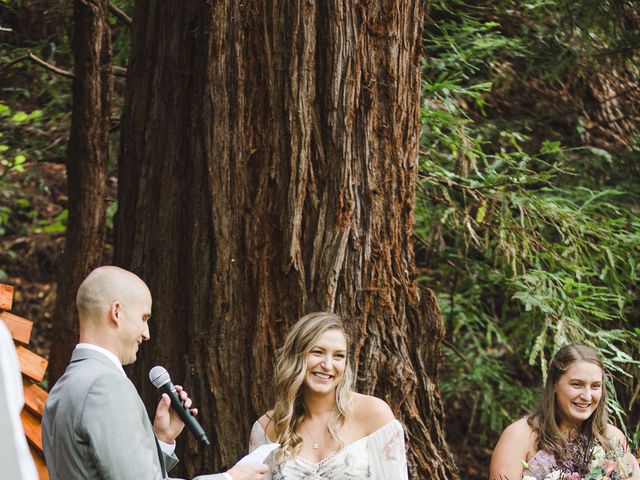 Jessica and Collin&apos;s Wedding in San Gregorio, California 46