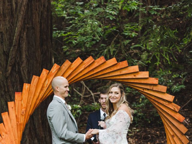 Jessica and Collin&apos;s Wedding in San Gregorio, California 49