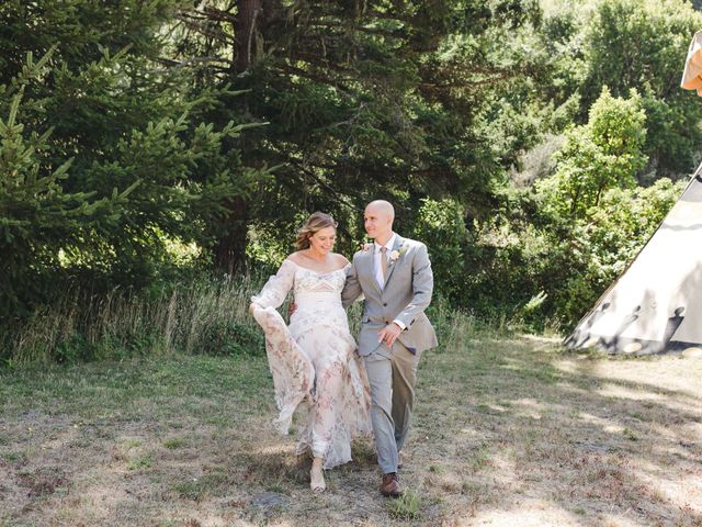 Jessica and Collin&apos;s Wedding in San Gregorio, California 74