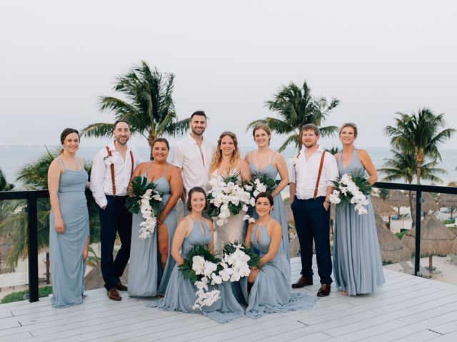 Megan and Michael&apos;s Wedding in Cancun, Mexico 25
