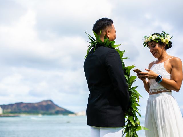 Erika and Jerrick&apos;s Wedding in Honolulu, Hawaii 63